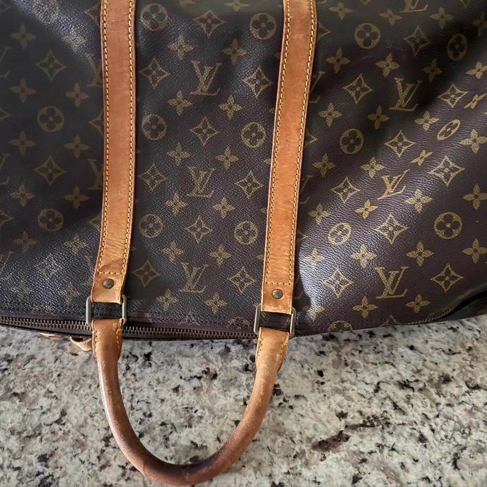 Louis Vuitton Monogram Keepall 60 1990 vintage - Picture 7 of 14